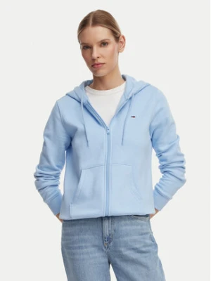 Tommy Jeans Bluza Flag DW0DW19729 Niebieski jasny Regular Fit