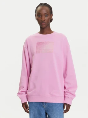 Zdjęcie produktu Tommy Jeans Bluza Gradient Flag DW0DW21396 Różowy Relaxed Fit