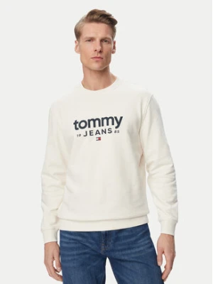 Tommy Jeans Bluza Graphic DM0DM23392 Biały Regular Fit