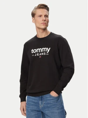 Tommy Jeans Bluza Graphic DM0DM23392 Czarny Regular Fit