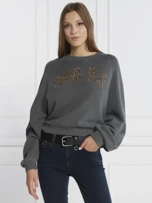 Tommy Jeans Bluza LEO CREW | Relaxed fit