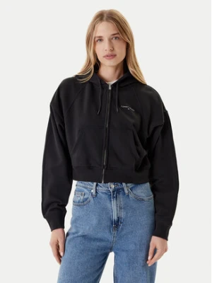 Tommy Jeans Bluza Linear DW0DW21163 Czarny Boxy Fit