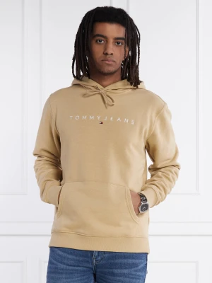 Tommy Jeans Bluza LINEAR LOGO HOODIE EXT | Regular Fit