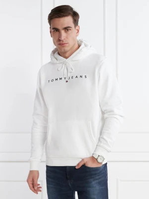 Tommy Jeans Bluza LINEAR LOGO HOODIE EXT | Regular Fit
