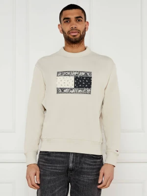 Tommy Jeans Bluza | Loose fit beżowy