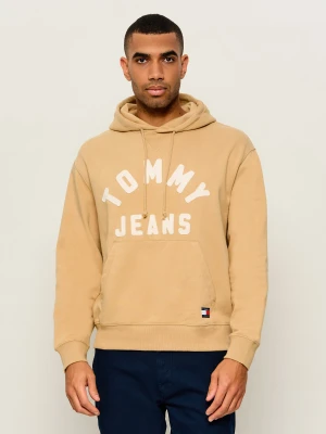 Tommy Jeans Bluza | Loose fit beżowy