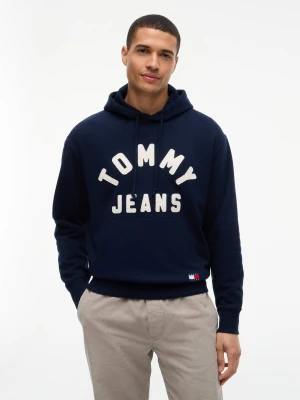 Tommy Jeans Bluza | Loose fit granatowy