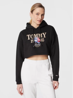 Tommy Jeans Bluza Luxe 3 DW0DW15061 Czarny Regular Fit