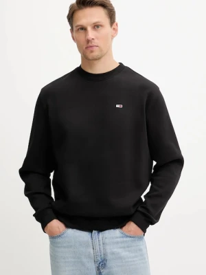 Tommy Jeans bluza męska kolor czarny gładka DM0DM20741