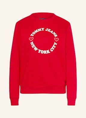 Tommy Jeans Bluza Nierozpinana rot