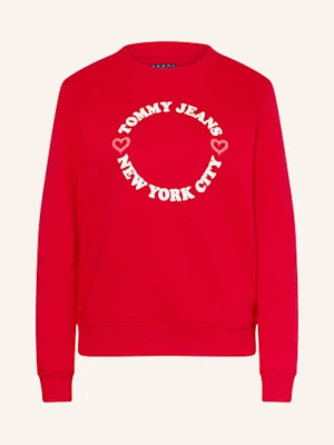 Tommy Jeans Bluza Nierozpinana rot