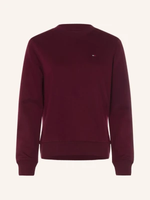 Tommy Jeans Bluza Nierozpinana rot CIEMNOCZERWONY