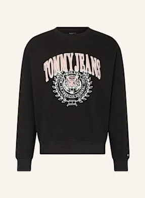 Tommy Jeans Bluza Nierozpinana schwarz