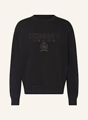 Tommy Jeans Bluza Nierozpinana schwarz