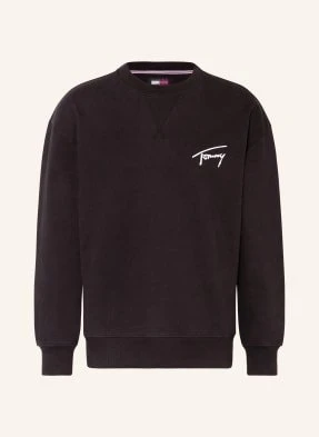 Tommy Jeans Bluza Nierozpinana schwarz