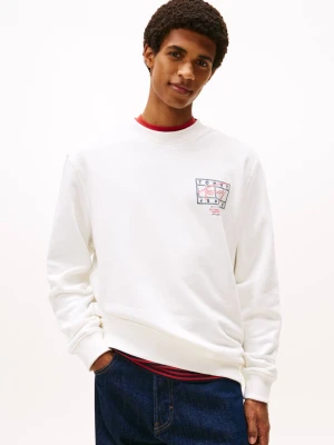 Tommy Jeans Bluza | Regular Fit ecru