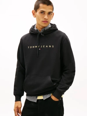 Tommy Jeans Bluza | Regular Fit grafitowy