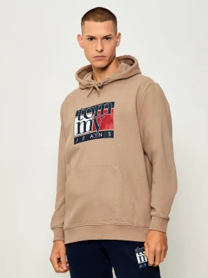 Tommy Jeans Bluza | Regular Fit beżowy