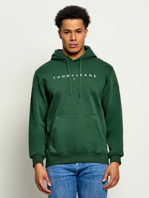 Tommy Jeans Bluza | Regular Fit butelkowa zieleń