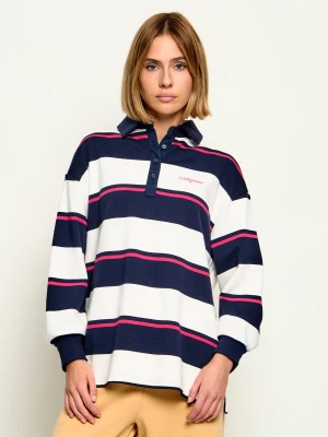 Tommy Jeans Bluza | Relaxed fit granatowy