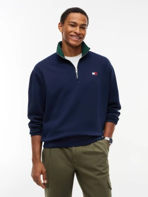 Tommy Jeans Bluza | Relaxed fit granatowy