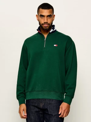 Tommy Jeans Bluza | Relaxed fit zielony