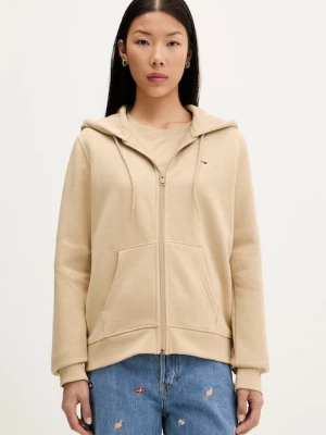 Tommy Jeans bluza rozpinana damska z bawełną
