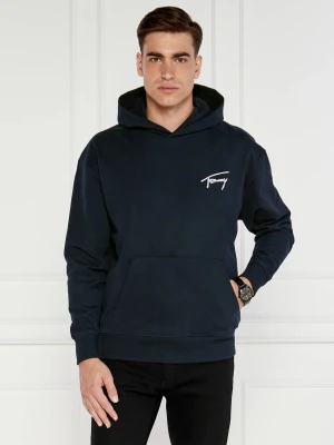 Tommy Jeans Bluza SIGNATURE | Loose fit granatowy