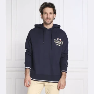 Tommy Jeans Bluza SKATER PREP BACK | Relaxed fit