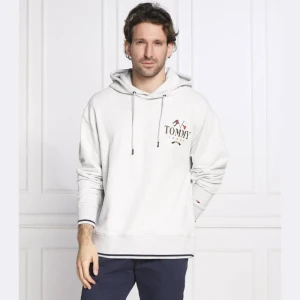 Tommy Jeans Bluza SKATER PREP BACK | Relaxed fit