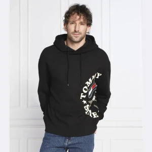 Tommy Jeans Bluza SKATER PREP SIDE | Loose fit