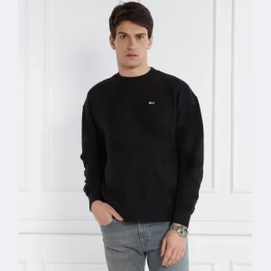 Tommy Jeans Bluza TONAL APPLIQUE CREW | Relaxed fit