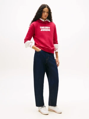 TOMMY JEANS Bluza w kolorze czerwonym rozmiar: M