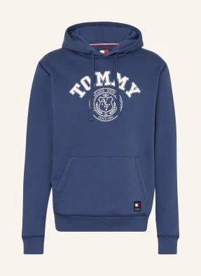 Tommy Jeans Bluza Z Kapturem blau