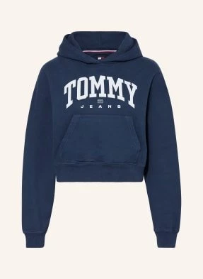 Tommy Jeans Bluza Z Kapturem blau