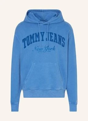 Tommy Jeans Bluza Z Kapturem blau