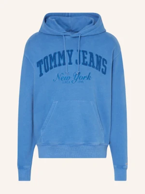 Tommy Jeans Bluza Z Kapturem blau