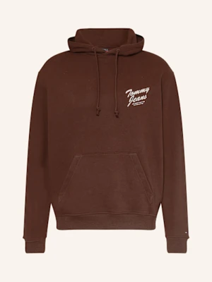 Tommy Jeans Bluza Z Kapturem braun