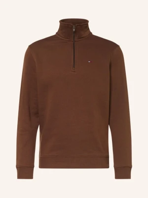 Tommy Jeans Bluza Z Kapturem braun CIEMNOBRĄZOWY