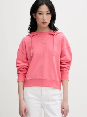 Tommy Jeans bluza z kapturem damska bawełniana