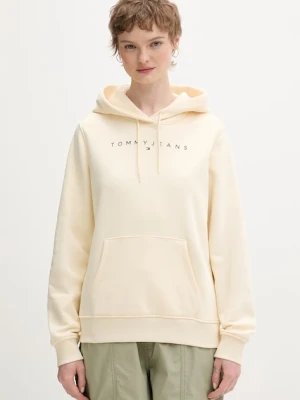 Tommy Jeans bluza z kapturem damska bawełniana z elastanem