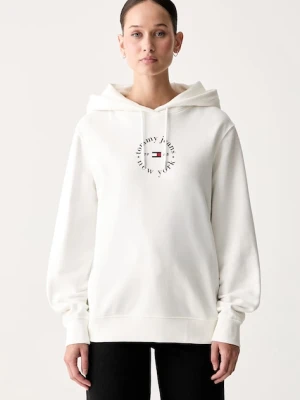 Tommy Jeans bluza z kapturem damska z bawełną