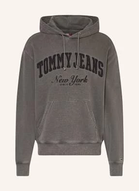 Tommy Jeans Bluza Z Kapturem grau