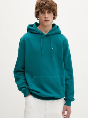 Tommy Jeans bluza z kapturem męska z bawełną