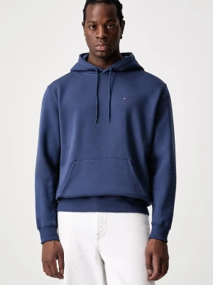 Tommy Jeans bluza z kapturem męska z bawełną granatowy