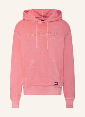 Tommy Jeans Bluza Z Kapturem rosa
