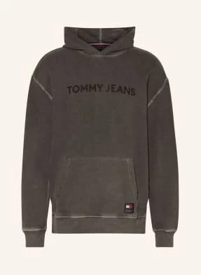 Tommy Jeans Bluza Z Kapturem schwarz