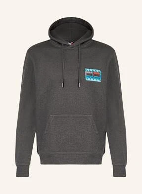 Tommy Jeans Bluza Z Kapturem schwarz