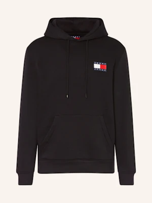 Tommy Jeans Bluza Z Kapturem schwarz