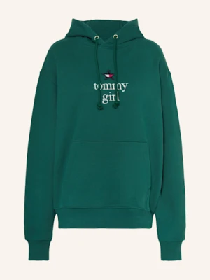 Tommy Jeans Bluza Z Kapturem Tg Star gruen